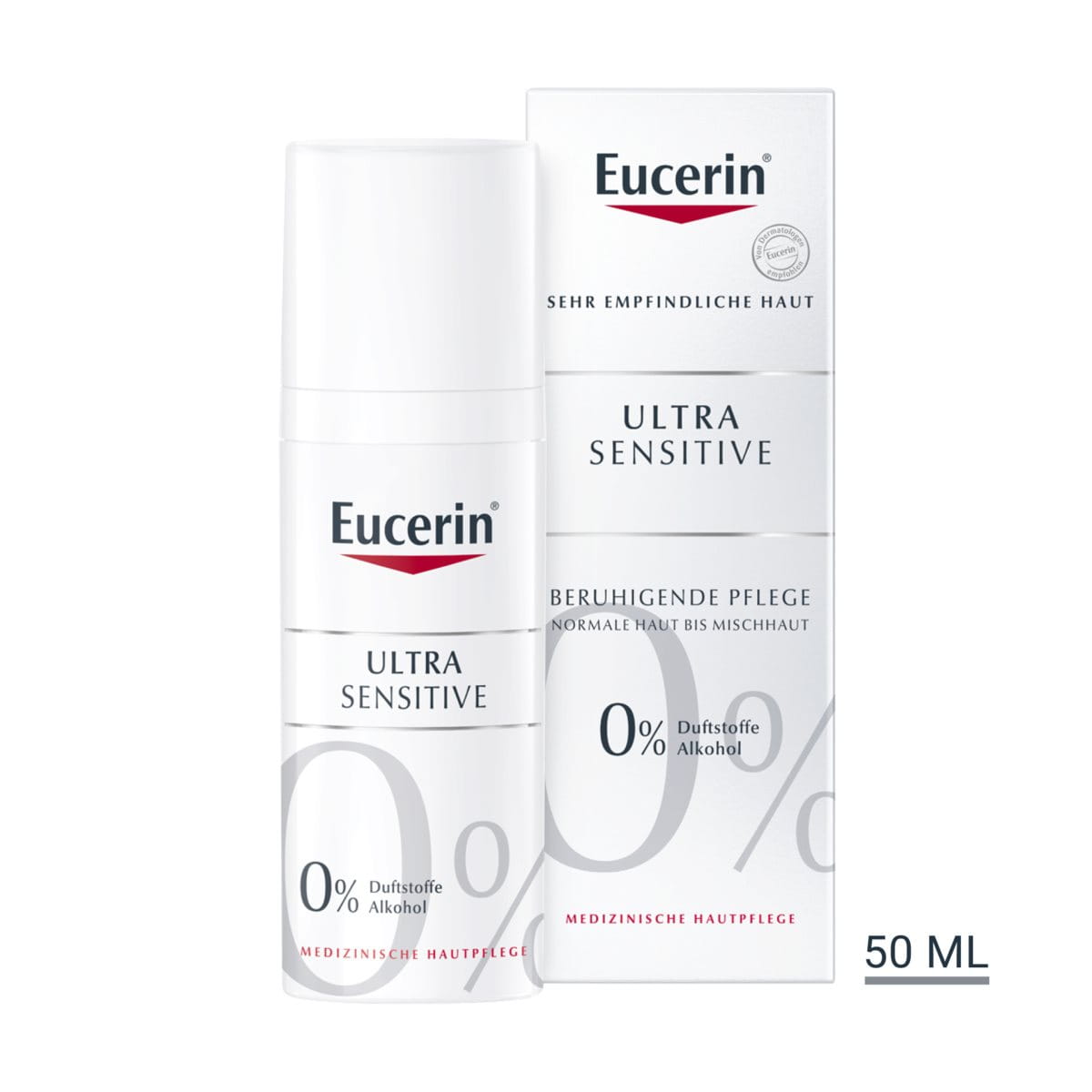 Ultra Sensitive Beruhigende Pflege Für Normale Haut Bis Mischhaut | Eucerin